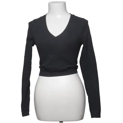 Crop top (Black) from Gymshark Cotton, Elastane, Polyamide