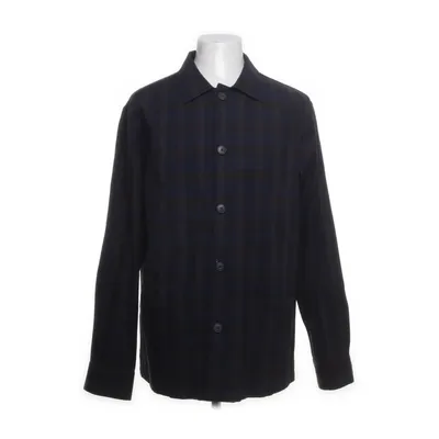 Overshirt (Blauw, Bruin) van John Henric Katoen, Elastaan