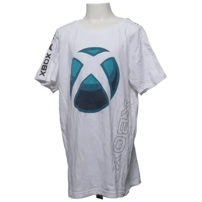 T-shirt (Wit, Blauw) van Xbox Katoen