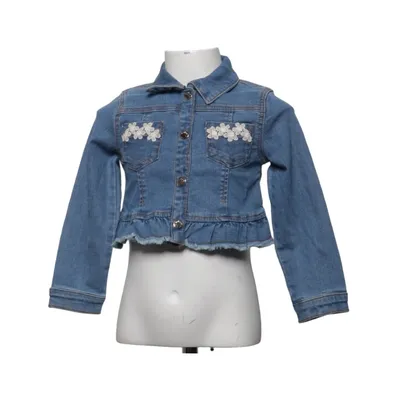 Veste en jean (Bleu) de Mayoral Coton, Élasthane, Polyester