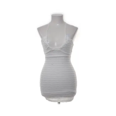 Robe dos-nu (Blanc) de Shein Élasthane, Polyester
