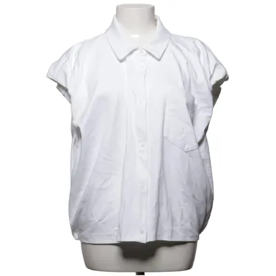 Short sleeve shirt (White) from Yaya Women Cotton, Elastane