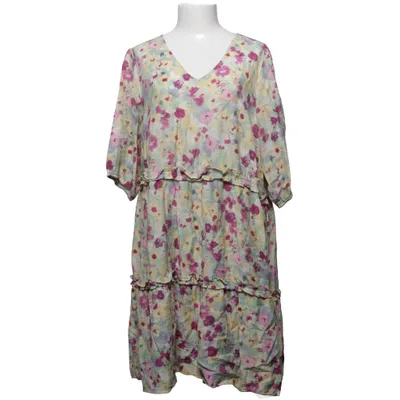 Dress (Yellow, Pink, Multicolored) from Zizzi Polyamide, Viscose
