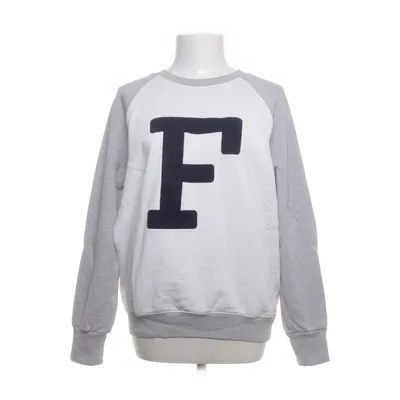 Sweatshirt (Hvid, Grå) fra Frame Bomuld, Polyester