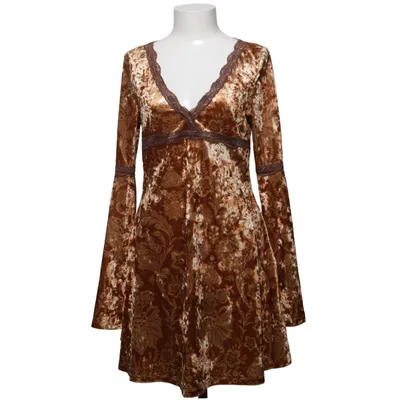 Robe (Marron) de Shein Élasthane, Polyester