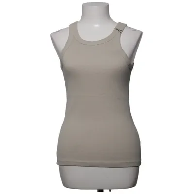 Tanktop (Beige) van H&M Basic Katoen, Elastaan