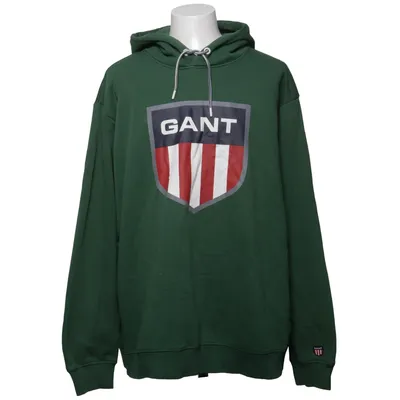 Hoodie (Green, Multicolored) from GANT Cotton, Polyester