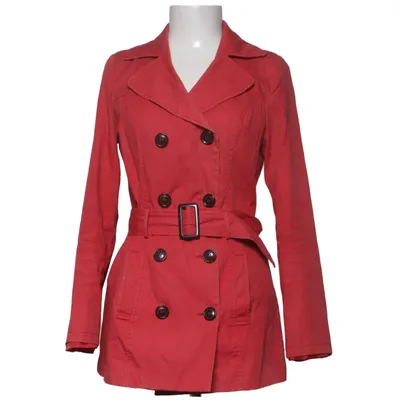 Trench coat (Red) from Mim Polyester
