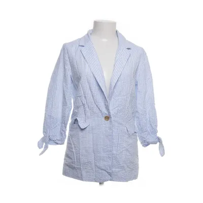 Blazer (Blauw, Wit) van L.O.G.G by H&M Katoen, Polyester