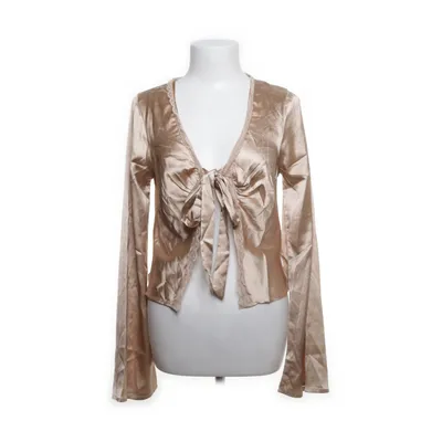 Omlottopp (Beige) från NA-KD Polyester