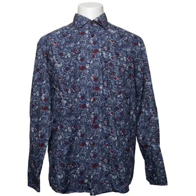 Shirt (Blue, Red, White) from Peter Adam's Cotton