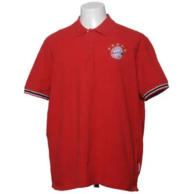 Pikétröja (Röd) från FC Bayern München Ekologisk bomull