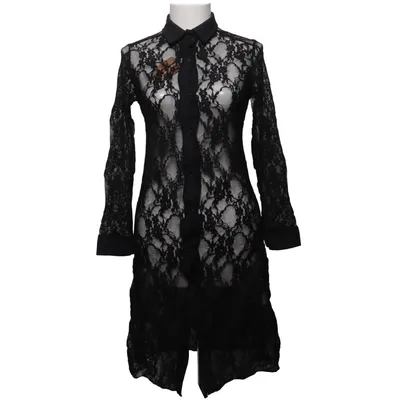 Robe chemise (Noir) de Pronto Moda Élasthane, Polyester