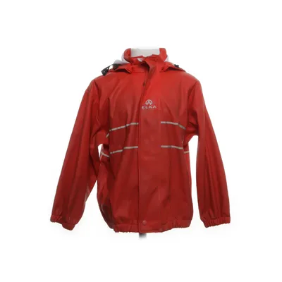 Rain jacket (Red) from Elka Polyester, Polyurethane