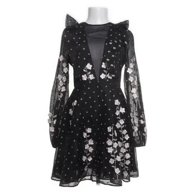 Klänning (Svart, Flerfärgad) från Giambattista Valli x H&M Bomull, Polyamid, Polyester