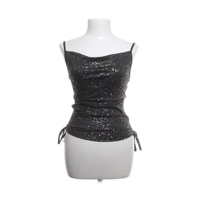 Tanktop (Zwart) van Shein Elastaan, Polyester
