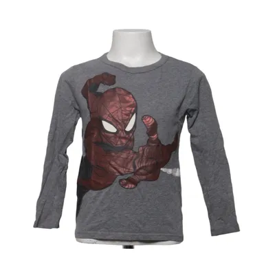 Lange mouwen shirt (Grijs, Rood) van H&M x Marvel Katoen, Polyester