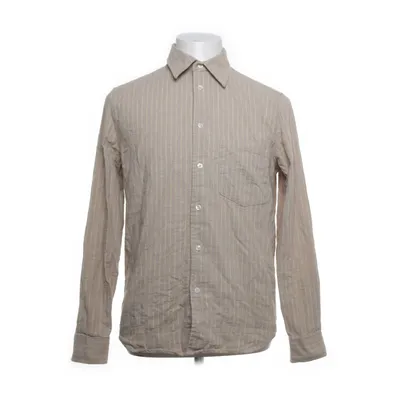 Flannel shirt (Beige) from Samsøe & Samsøe Cotton, Linen