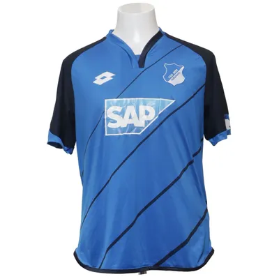 Football jersey (Blue, Black) from Lotto Elastane, Polyester
