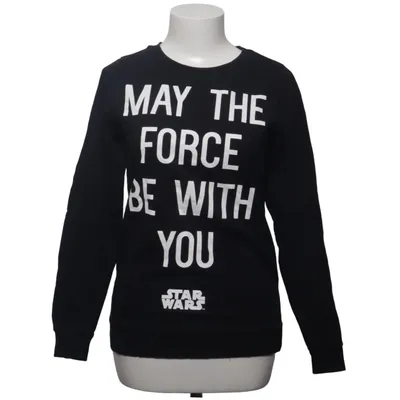 Sweatshirt (Black, White) from Star Wars Cotton