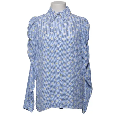 Blus (Blå, Vit, Gul) från Cras Återvunnen polyester