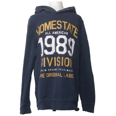 Huvtröja (Blå) från Skate Nation Bomull, Polyester