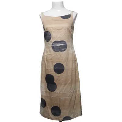 Dress (Beige, Black) from MaxMara Cotton