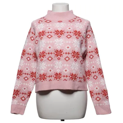 Weihnachtspullover (Pink, Rot, Weiß) von Monki Acryl