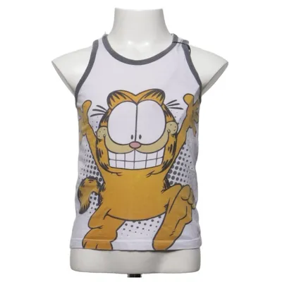 Tanktop  (Hvid, Gul, Grå) fra Garfield Odie Bomuld