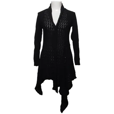 Cardigan (Sort) fra Lovedrobe Akryl, Bomuld