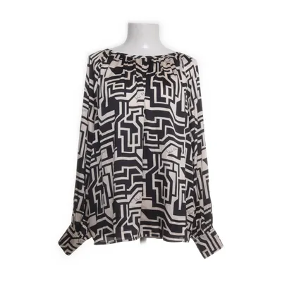 Blouse (Black, White) from Richard Allan x H&M Polyester