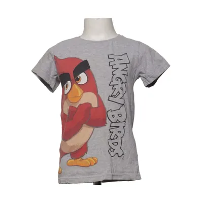 T-shirt (Grå, Röd) från Angry Birds Bomull