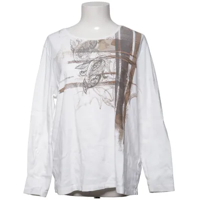Långärmad t-shirt (Vit, Flerfärgad) från Olsen Bomull