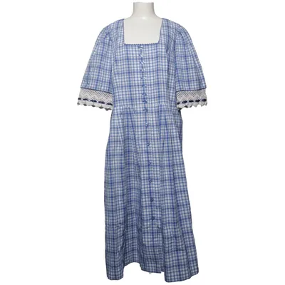 Dirndl (Blue, White) from Berwin & Wolff Cotton, Polyester