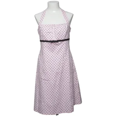 Halterneckklänning (Rosa, Svart) från Apart Bomull, Elastan