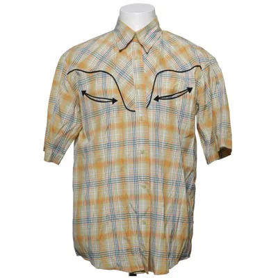 Chemise à manches courtes (Jaune, Vert, Blanc) de Görtz Coton