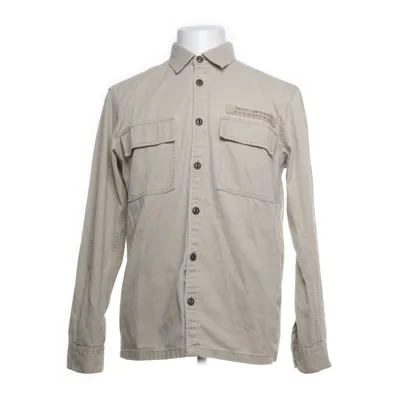 Denim blouse (Beige) van Tom Tailor Denim Katoen