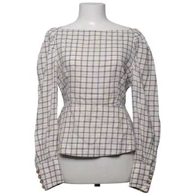 Blouse (Geel, Grijs, Wit) van Baum Und Pferdgarten