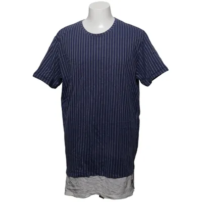 T-shirt (Blauw, Wit) van Your Turn Katoen, Polyester