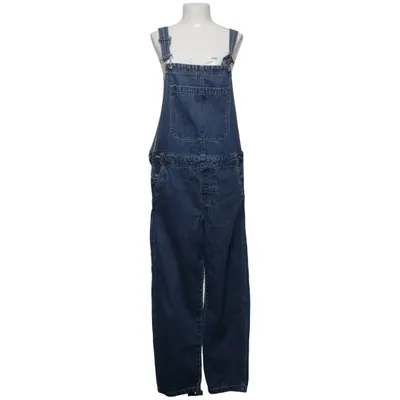 Tuinbroek (Blauw) van Pull & Bear Katoen