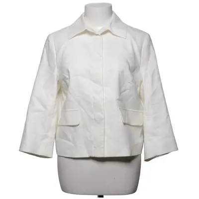 Blazer (White) from Xandres Elastane, Linen, Polyester, Viscose