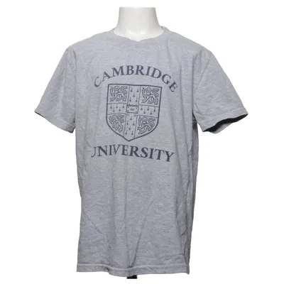 T-shirt (Grijs) van University of Cambridge Katoen
