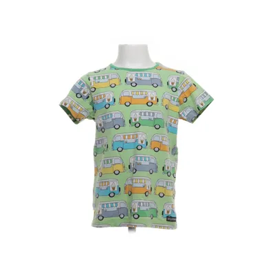 T-shirt (Grön, Flerfärgad) från Villervalla Ekologisk bomull, Elastan