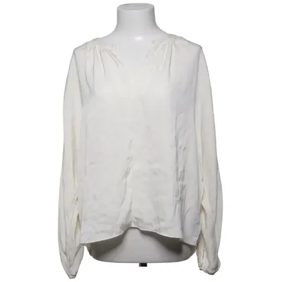 Blus (Vit) från Ahlvar Gallery Elastan, Silke