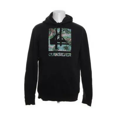 Capuchon sweater (Zwart, Meerkleurig) van Quiksilver Katoen