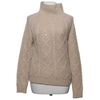 Rollkragenpullover (Beige) von Bisou Bisou Angora, Kaschmir, Modal, Wolle