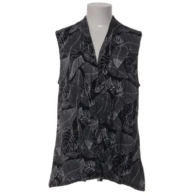 Top (Black, White, Multicolored) from Basic Style Elastane, Viscose