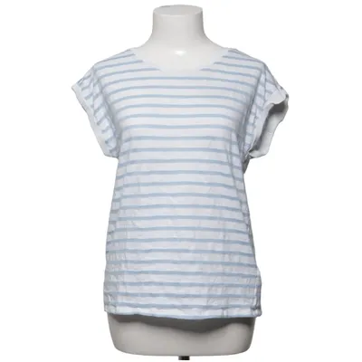 Topp (Blå, Vit) från ESPRIT Ekologisk bomull, Återvunnen polyester