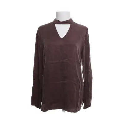Blouse (Bruin) van Yaya Women Cupro, Nylon, Viscose