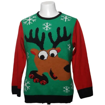 Julesweater (Grøn, Rød, Flerfarvet) fra Forum Novelties